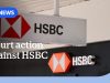 HSBC Fined Millions for Australian Sales Misconduct HSBC bank building exterior with Australian regulatory documents in foreground