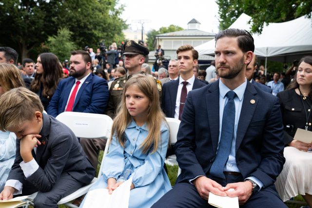 President Donald Trump and First Lady Melania Trump attend an event at the Pentagon (54781058403) — defense policy week President Donald Trump and First Lady Melania Trump attend an event at the Pentagon (54781058403) — defense policy week