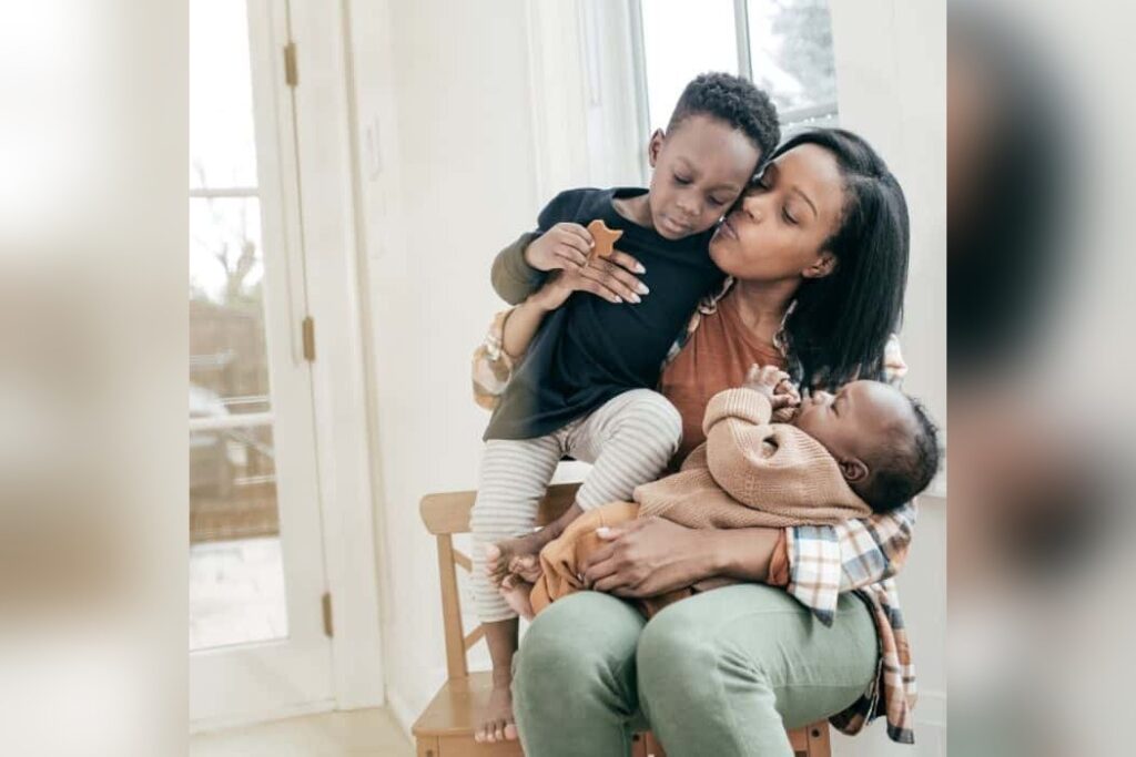 Stay At Home Mom With Children
