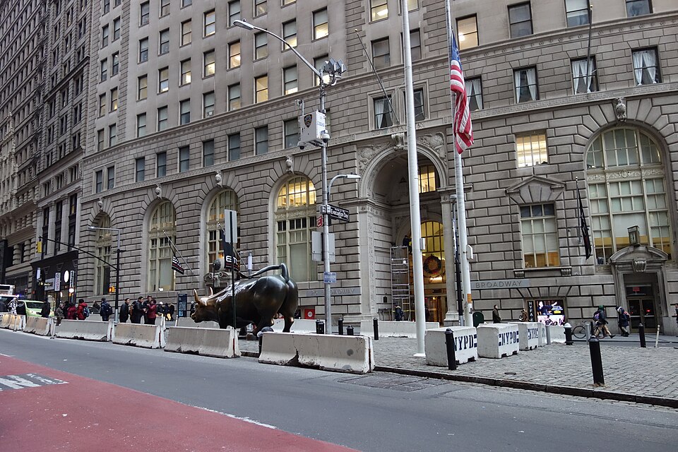 Wall Street Charging Bull