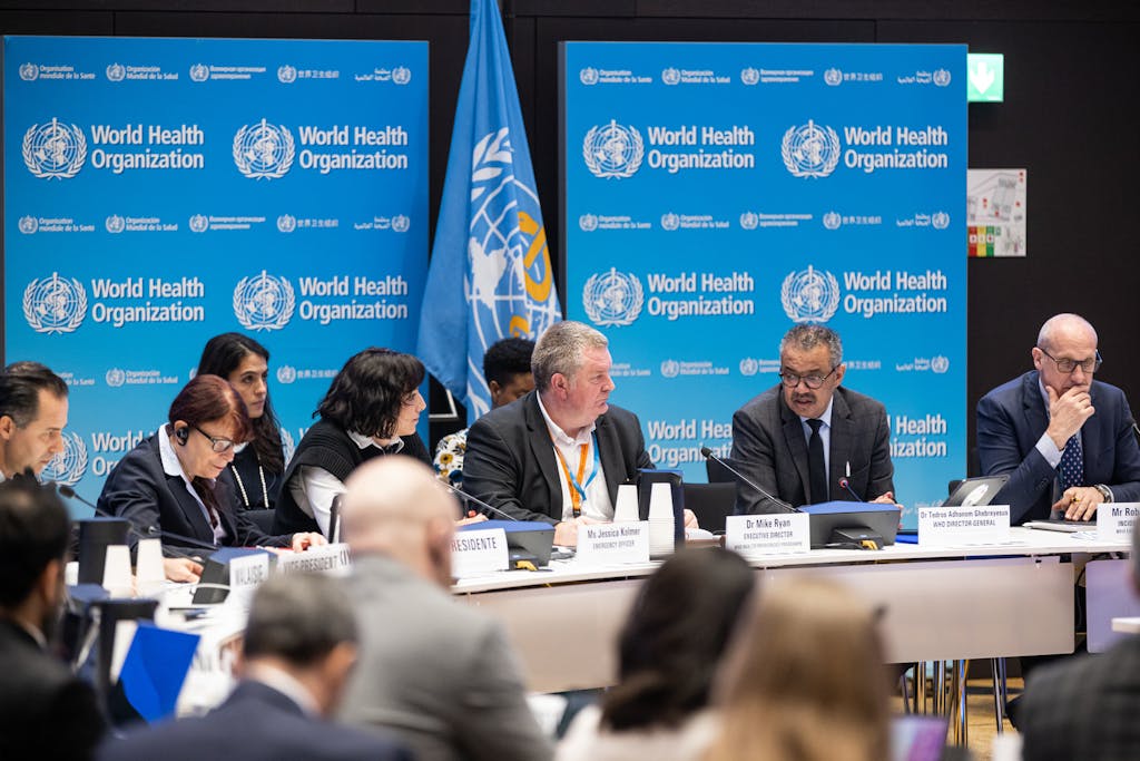 World Health Organization Officials