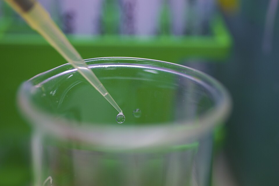 Science Laboratory Equipment Close Up