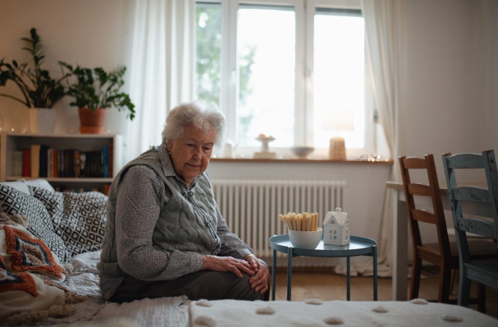 Single Pensioner Living Alone